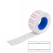 Этикет-лента 21*12мм 350шт с полосой (1уп*10рул)