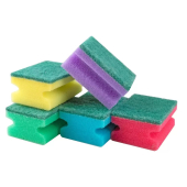 Губка профильная цветная