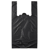 Пакет майка 27*49см Черная 5гр (1уп*100шт)
