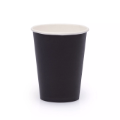 Стакан бумажный 350мл 90мм Черный (20уп*50шт)