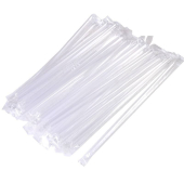Трубочки для коктейля 12х240мм прозрачные в индивиидуальной (1уп*250шт)