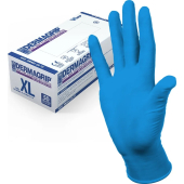 Перчатки латексные HIGH RISK XL Дермагрип (1уп*50шт)