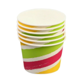 Креманка бумажная 250мл Полоски (1уп*50шт)