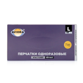 Перчатки эластомер L Черные (1уп*100шт)