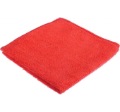 Салфетка из микрофибры 30*30см красная