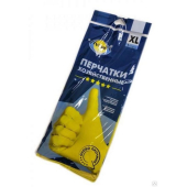 Перчатки резиновые хозяйственные XL (1уп*1пара)