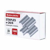 Скобы для степлера №26/6 1000шт