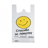 Пакет майка 27*49см Спасибо 5гр (60уп*50шт)