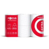 Туалетная бумага Focus Extra 48м белая 2сл. (1уп*36рул)
