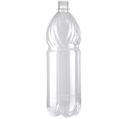 Бутылка ПЭТ 1л + колпачок (1уп*80шт)