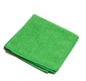 Салфетка из микрофибры 30*30см зелёная